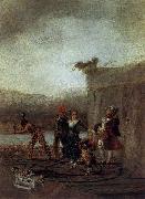 The Strolling Players Francisco de Goya